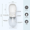 thumbnail image 2 of Portable Dog Water Bottle, 350/550ml Food Grade Antibacterial Travel Water Bottle for Dog and Cat, Outdoor Pet Drinking Water, 2 of 5