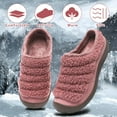 thumbnail image 5 of Girls Boys House Slippers Kids Warm Fur Lined Slip On Slippers Winter Comfortable Non-Slip Indoor Outdoor Slippers, 5 of 7