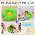 thumbnail image 2 of Butterfly Craze Daisy Lounge Flower Pillow - Cozy & Stylish Floor Cushion, Perfect Seating Solution For Teens & Kids, Machine Washable Aesthetic Decor, Plush Microfiber, Medium 20" Diameter, Green, 2 of 6