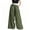 Army Green Pants, variant on Htigea Womens High Waist Palazzo Pants Pleated Wide Leg Suit Pant Trendy Date Night Evening Party Trousers with Pockets Wine S