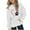 White, variant on Babcutegg Girls Sweatshirts Casual Fashion Pullover Hoodies Outfit for Kids Black Size 7