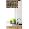 thumbnail image 3 of Ambesonne Colorful Window Valance, Geometric Modern Tones, 54" X 18", Multicolor, 3 of 3