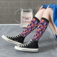 thumbnail image 3 of Lsque Halloween Black Cats Printed Crew Socks Men's Women's LightWeight Thin Casual Calf Socks ,Knee High Socks,Cotton Socks, 3 of 9