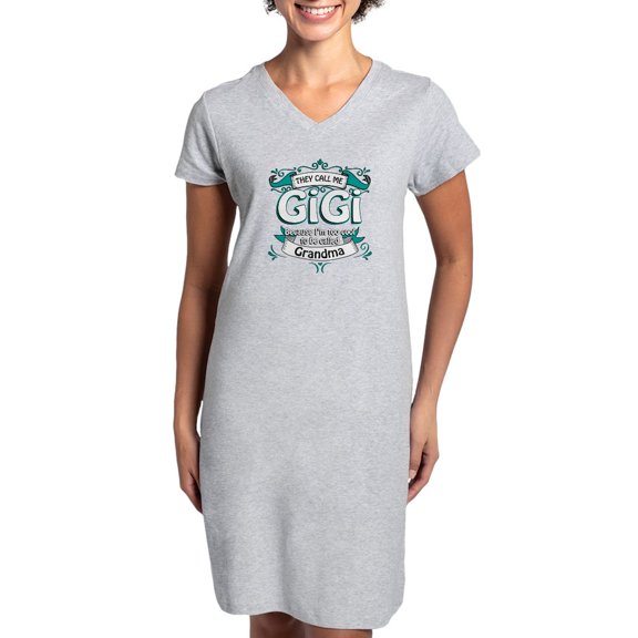 CafePress - Family Tshirt They Call Me Gigi, Because I'm Too - Women's Nightshirt