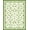 Green, Pattern 1, variant on Flatwoven High Traffic Area Rug, Botanical Trellis Area Oval Design, Non Slip, Stain Resistant, Washable Area Rugs for Living Room, Bedroom(Green, 2X3)