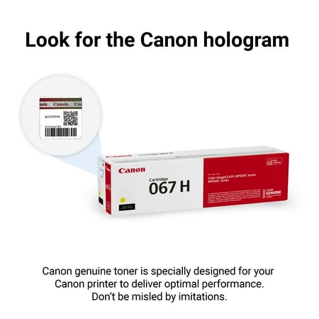 Canon - Toner 067 XL High Yield Toner Cartridge - Yellow