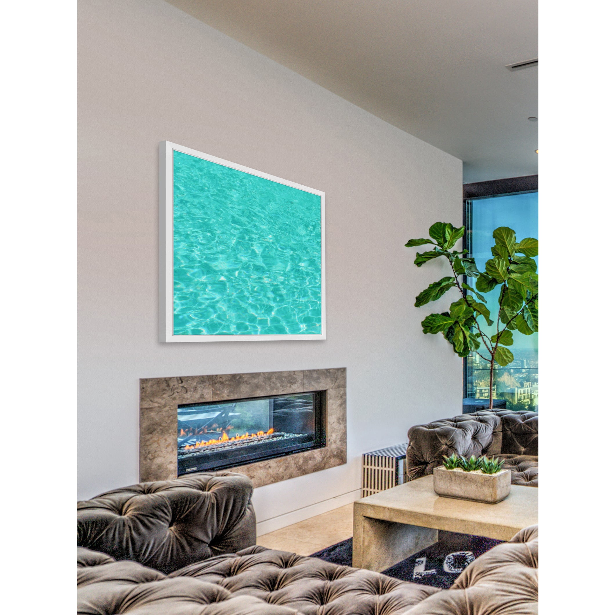 "Blue Dream" Framed Painting Print