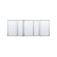 thumbnail image 3 of ANGELES HOME 84" x 32" Copper-Free Mirror Medicine Cabinet with Recessed or Surface Mount, Soft-Close Hinges, 15 Adjustable Glass Shelves, 3 of 14