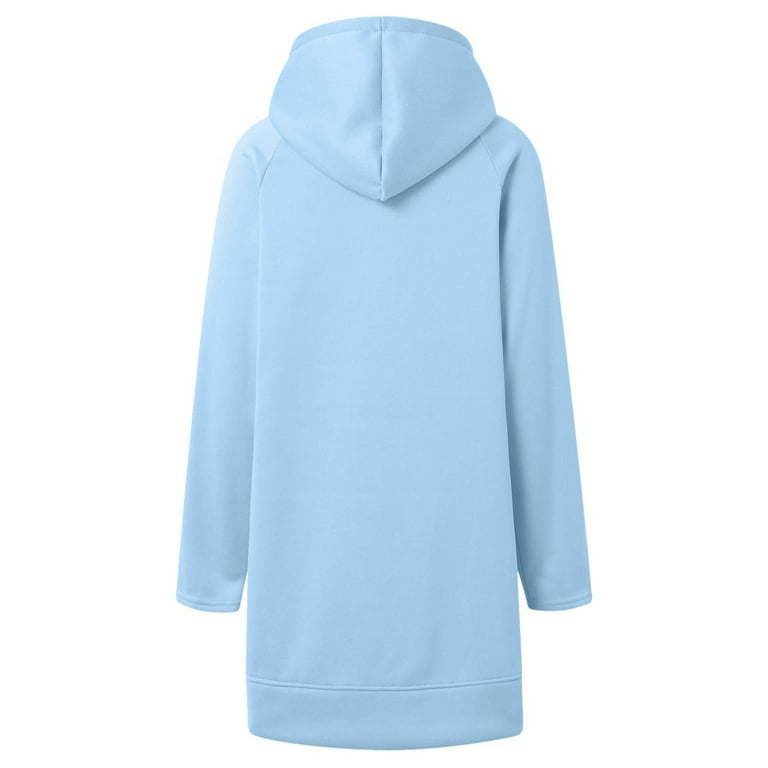 The Warmy Oversized Hoodie Dress For Women Casual Drawstring Long Sweatshirt  With Pocket Fashion Split Hem Long Sleeve Dresses plus Size Long plus Size  Semi Formal Dress plus Size Leather Dress Wrap -