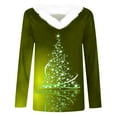 thumbnail image 4 of Womens Clothing 2025 Christmas Tops for Women Dressy,Christmas Long Sleeve Tops for Women - Festive Styles,Christmas Tops for Women - Yellow XL, 4 of 5