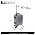 thumbnail image 2 of Maleta De Viaje Con Ruedas Desmontables 10 Kg Carry On Para Cabina De Mano Avion, 2 of 5