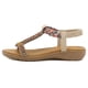 thumbnail image 4 of Sandalias con punta abierta para mujer cómodas sandalias planas elásticas sandalias con punta abierta para mujer, 4 of 9