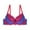 Red, variant on Women's Push Up Bra Underwire Lace Color Contrast Cute Comfortable Sweet Padded Bra