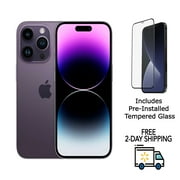 Restored Apple iPhone 14 Pro A2650 128GB 6GB RAM, Deep Purple - 3200 mAh