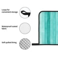 thumbnail image 4 of Pofeuu Teal Turquoise Print Oven Mitts and Pot Holders 4 pcs Set,High Heat Resistant 500 Degree Extra Thicken Long Kitchen Cotton Oven Glove for Cooking, 4 of 6