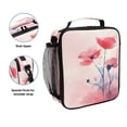 thumbnail image 2 of ALAZA Poppy Blooming Flowers Lunch Box Insulated Lunch Bag Reusable Thermal Cooler Tote School Picnic, 2 of 6