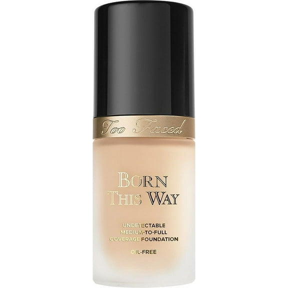 Too Faced Born This Way Natural Finish Longwear Liquid Foundation Porcelain - Beige