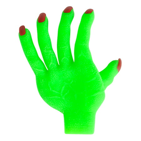 Adult's Green Zombie Glove Hand Undead Monster Halloween Costume Accessory