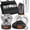 Black, variant on Wealers Unique Complete Messware Kit Polished Stainless Steel Dishes Set| Tableware| Dinnerware| Camping| Buffet| Includes - Cups | Plates| Bowls| Cutlery| Comes in Mesh Bags (4 Person Set)
