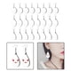 thumbnail image 5 of Pendientes de Sublimación 24 Piezas Sunnimix Pendientes en blanco, 5 of 8