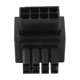 thumbnail image 3 of ATX 8Pin Female 90 Degree Angled to 8 Pin Male Power Adapter GPU Power Steering Connector for Graphi, 3 of 5