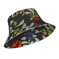 thumbnail image 2 of Kdxio Reflective Bucket Hat - Multicolored Butterflies Print Bucket Hat for Men,Women, 2 of 9