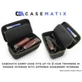 thumbnail image 7 of CASEMATIX Barber Case for Clippers, Hair Buzzers, Trimmers and More - Travel Case for Clippers Only, 7 of 7