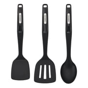 Farberware Professional Nylon Cooking Utensils Set of 3, Turners and Basting Spoon