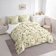 thumbnail image 3 of Manfei Girls Chic Floral Blossoms 7-Piece Twin Bedding Sets,Spring Graden Bedding Comforter Set,Retro Vintage Breathable Sheet Sets,Breathable Home Decor, 3 of 8