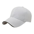 thumbnail image 3 of MKKAS Men’s Long Brim Baseball Cap Hat, Adjustable Outdoor Sports Sun Protection Hat for Fishing and Hiking, White, Baseball Cap Hat, Long Brim, 3 of 4