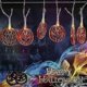 thumbnail image 2 of 6m 40 Leds Outdoor Solar Halloween Fairy Lights, Outdoor Decoration for Party, Halloween, Garden, Holiday, Fall, Pumpkin Lantern Warm Light, 2 of 4