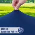 thumbnail image 2 of Mantel Moosfor Spandex rectangular de 5 pies, azul marino, 2 of 9