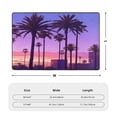 thumbnail image 4 of City Sunset Rugs Washable Cover Floor Rug Carpets Bathroom Decorations For Kitchen Bedroom Indoor 72"X48", 4 of 4