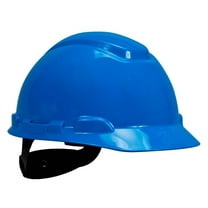 3M Hard Hat H-703R, Blue 4-Point Ratchet Suspension,