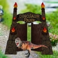 thumbnail image 4 of Parque de dinosaurios Zulema ornamento telón de Fondo estatua coleccionable simulación duradera marco de la puerta, 4 of 8
