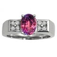 thumbnail image 3 of Tommaso Design� Oval 8x6 mm Simulated Alexandrite And Ring, 3 of 9