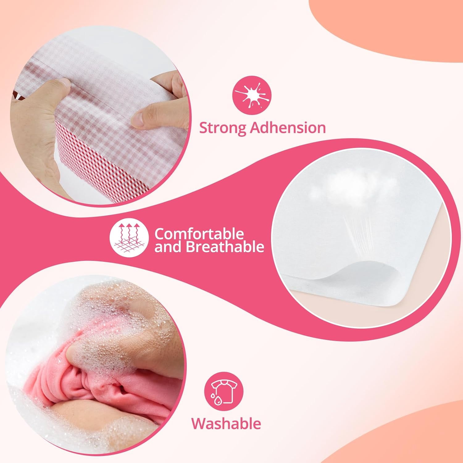 Medium Weight Fusible Interfacing for Sewing - 13in*22Yard Interfacing Fabric for Sewing, Non-Woven Interfacing Iron-on Polyester Single-Sided Interfacing for Crafting Quilting Sewing DIY