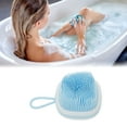 thumbnail image 2 of Unique Bargains 1 Pc Rectangular Bath Brush Shower Brush Light Blue, 2 of 6
