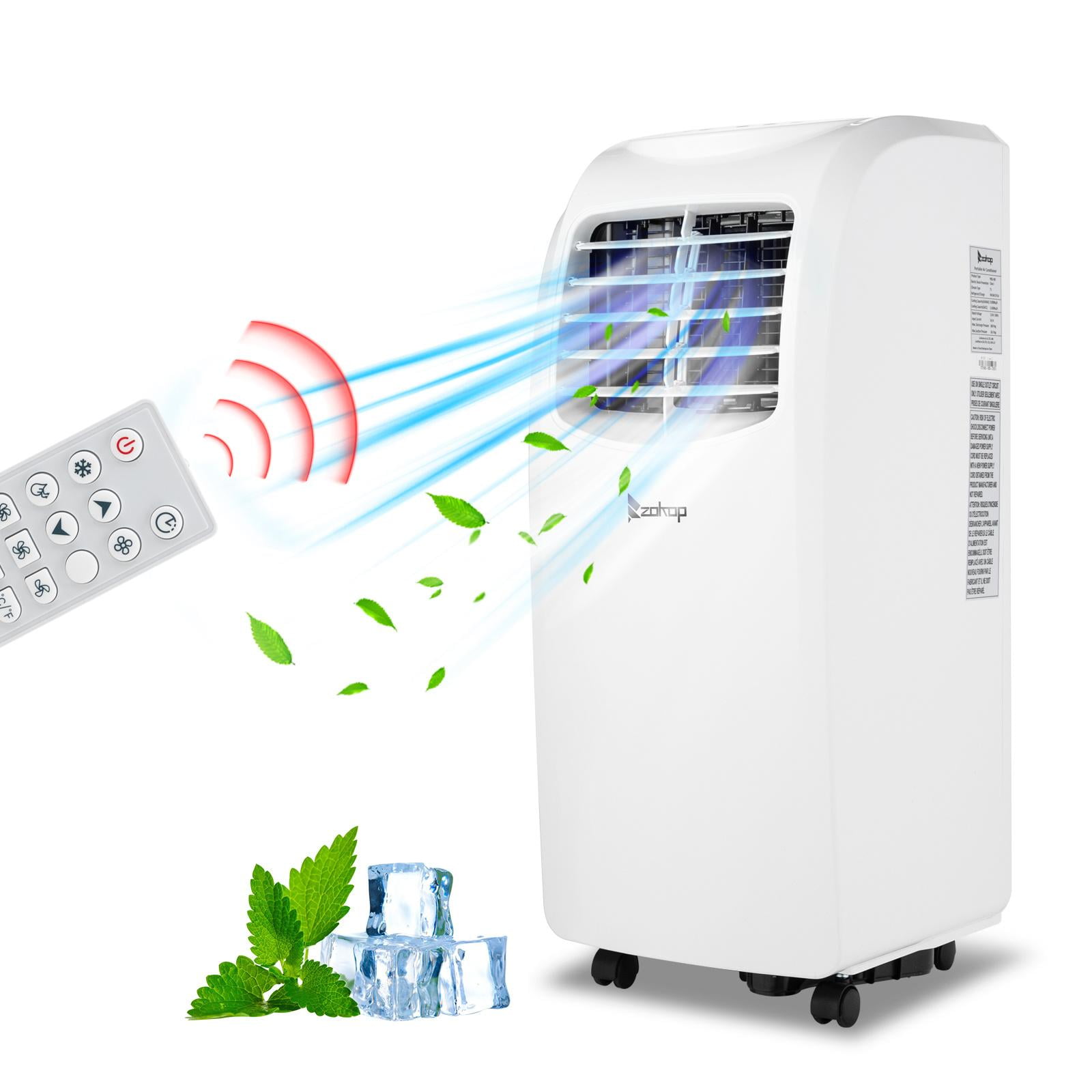 3 in 1 Portable Air Conditioner, Smart Portable Air Cooler with Builtin Dehumidifier, Swamp