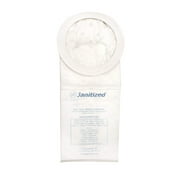 Janitized JAN-MOSQ10H-4(10)-EA Premium Replacement Commercial Vacuum Bag, Mosquito SuperVac, OEM# 25601, FXL12907, 273511, 10-1043, 15-1803, 10-0006-HEPA, 1" Height, 17" Width, 7