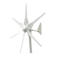 thumbnail image 1 of 500W Wind Turbine 12V 24V AC/DC Reinforced Blade Over Speed Protection Low Wind Speed Starting Wind Turbines ,Widely Use, 1 of 5