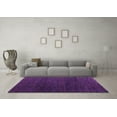 thumbnail image 3 of Ahgly Company Indoor Rectangle Abstract Purple Modern Area Rugs, 8' x 12', 3 of 4