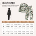 thumbnail image 4 of Haiem Cactuses Pattern Women’s Long-sleeve Sleepwear,Sleepwear Set,2-piece Loungewear Set,Soft PJs Comfy Nightwear with Pockets-X-Large, 4 of 7