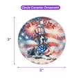 thumbnail image 5 of Great Dane Patriotic Welcome for 4Th of July Independence Day Ceramic Round Ornament Danes Dog Lover Gifts Home Tree Decor - 00010, 5 of 5