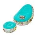 thumbnail image 2 of Sofá inflable flocado, sillón cama para el almuerzo, sillón combinado con pedales, sillón reclinable plegable para ocio y ocio, 2 of 5