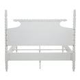 thumbnail image 5 of Spindle Queen Bed in Engineered Wood Sandcastle Antique White Finish, 5 of 10