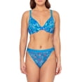 thumbnail image 5 of No Boundaries Juniors' Unlined Sheer Mesh Demi Underwire Bra, Style-NB461, 5 of 5