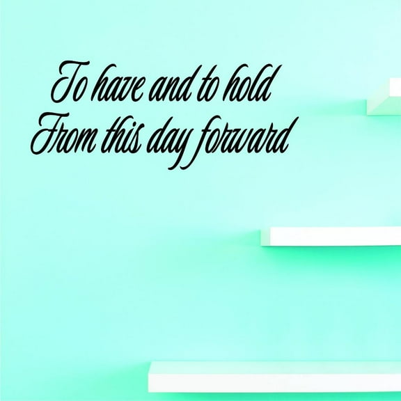 Custom Decals To Have And To Wall Art Size: 12 X 30 Inches Color: Black