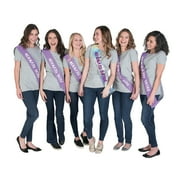 Mermaid Bachelorette Party Sash Set 6Pc - Apparel Accessories - 6 Pieces
