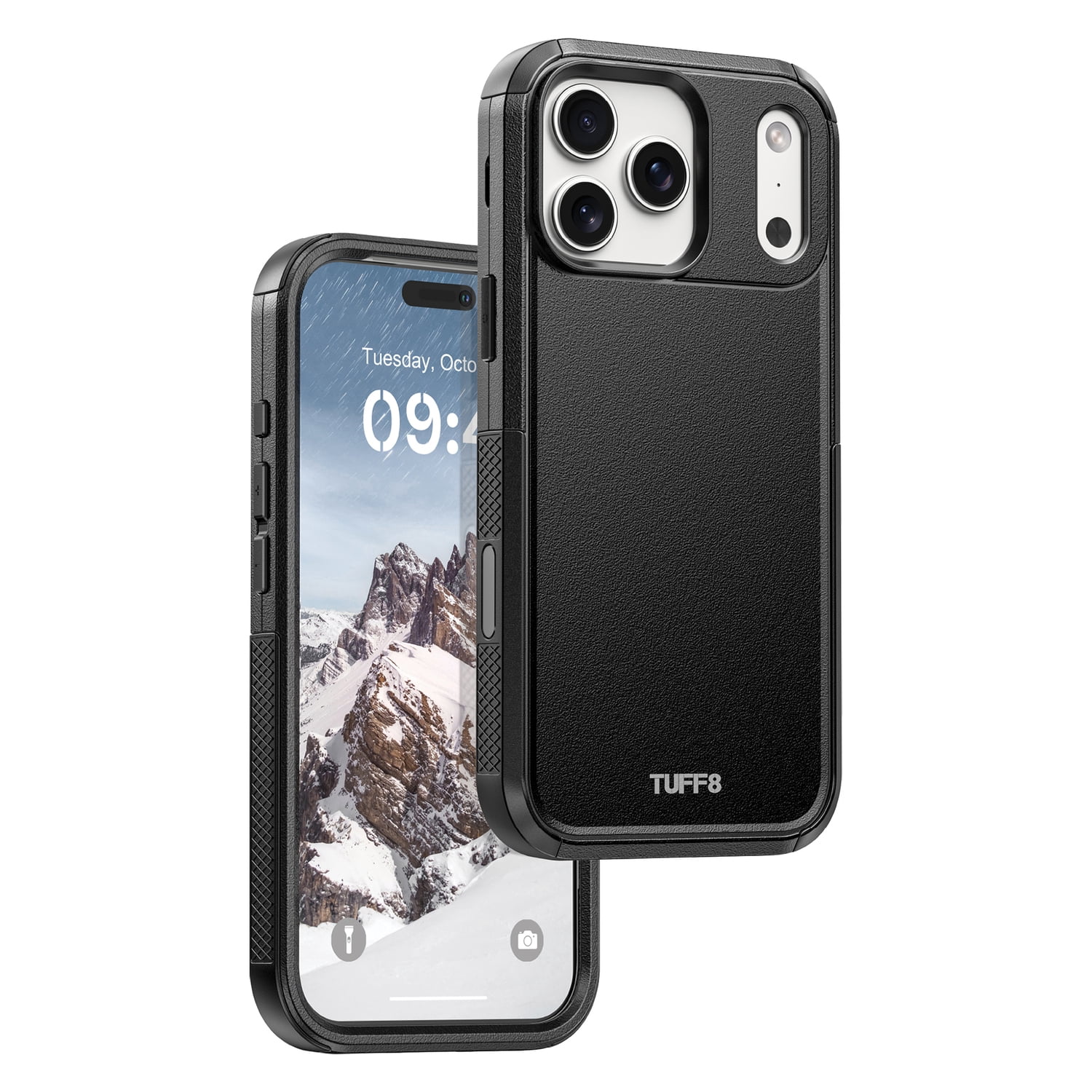 TUFF8 iPhone 18 Pro Max Impact+ Triple-Layer Rugged Case
